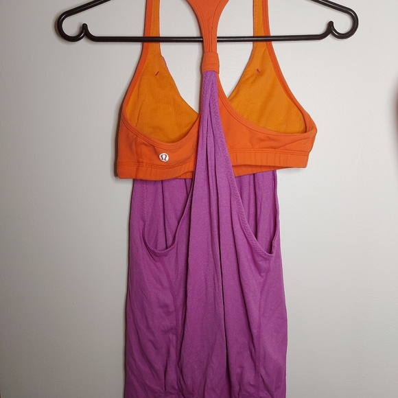Lululemon Orange & Pink Top - Picture 7 of 8